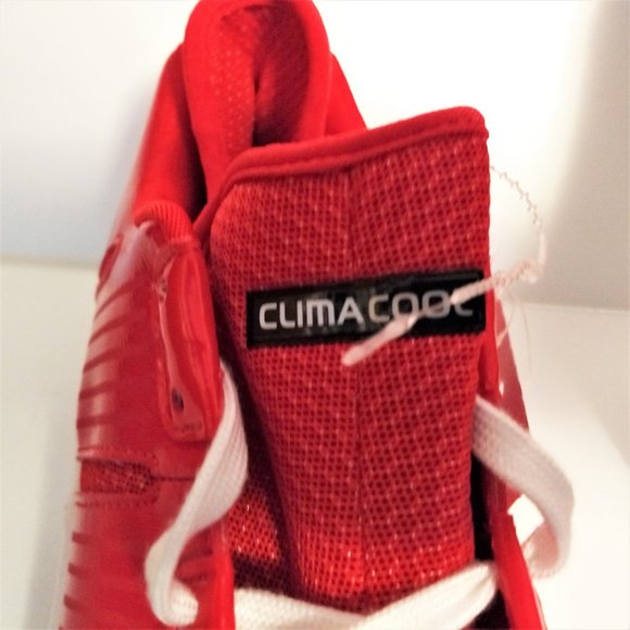 NWT Adidas shoes athletic retro basketball Red 10.5 Neoprene \